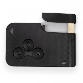 Coque de clé carte Renault 3 boutons Megane II / Scenic II / Clio III