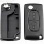 Peugeot Citroën coque de clé 2 boutons VA2 / HU83 PSA – Boîtier CE0523 compatible 207 / 307 / 308 / 3008 / C3 / C4 | CléDrive®