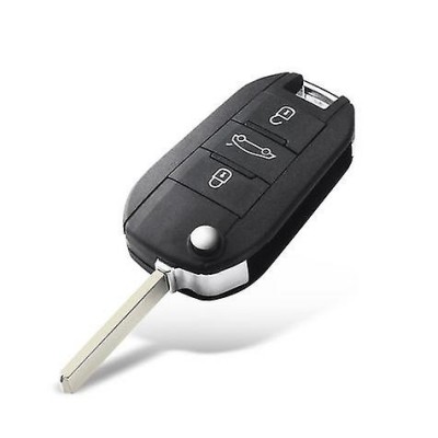 Coque de clé Peugeot Citroën 208 / 2008 / 3008 / 308 / 5008 - Coffre VA2 / HU83 PSA