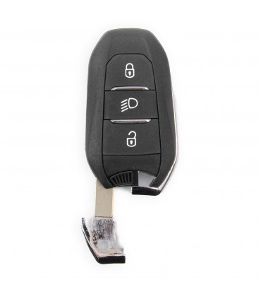 Coque de clé Peugeot Citroën 308 508 C3 C4 3 boutons Phare VA2 / HU83