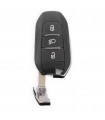 Coque de clé Peugeot Citroën 308 508 C3 C4 3 boutons Phare VA2 / HU83