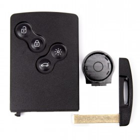 Coque de clé pour Renault Megane 3, Scenic 3, Grand Scenic 3, Clio4, Captur 1