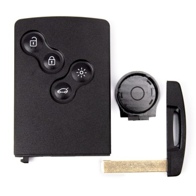Coque de clé pour Renault Megane 3, Scenic 3, Grand Scenic 3, Clio4, Captur 1